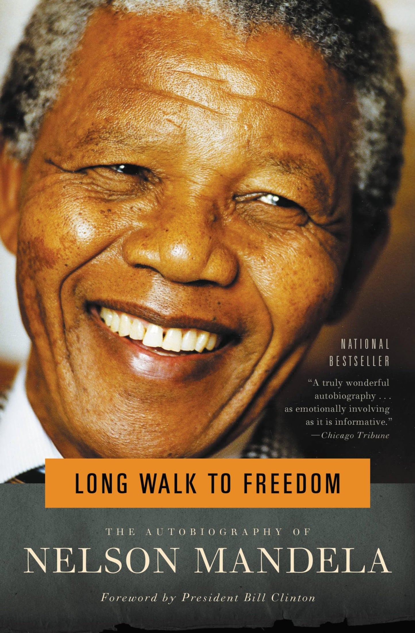 Long Walk to Freedom: The Autobiography of Nelson Mandela book cover