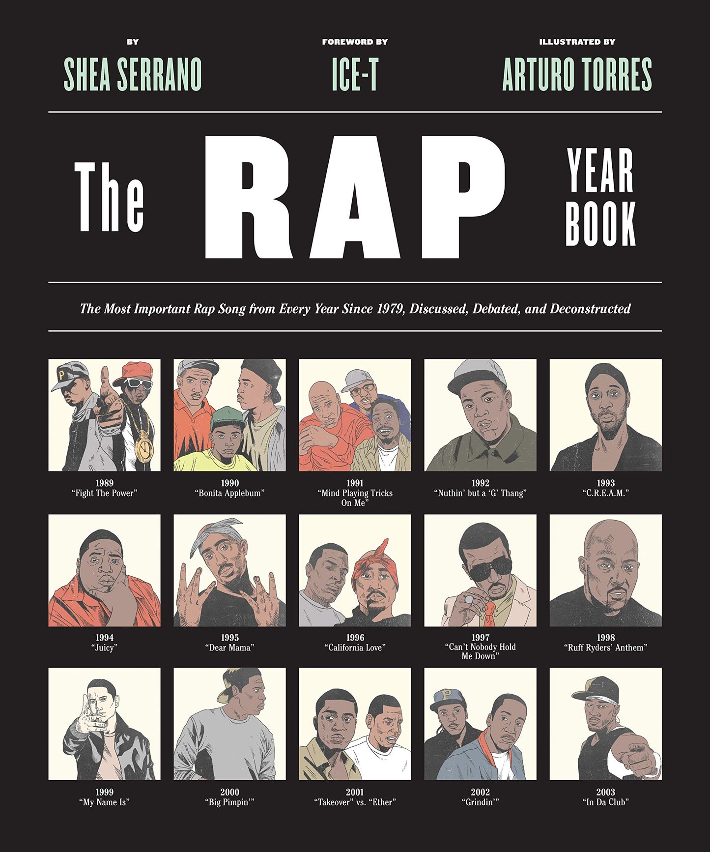 Rap Year Book: The Most Important Rap Song from Every Year Since 1979, Discussed, Debated, and Deconstructed book cover