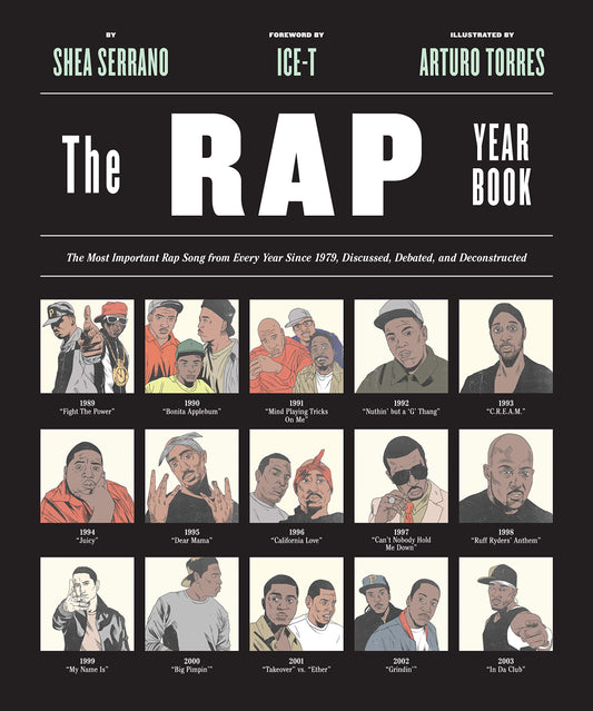 Rap Year Book: The Most Important Rap Song from Every Year Since 1979, Discussed, Debated, and Deconstructed book cover