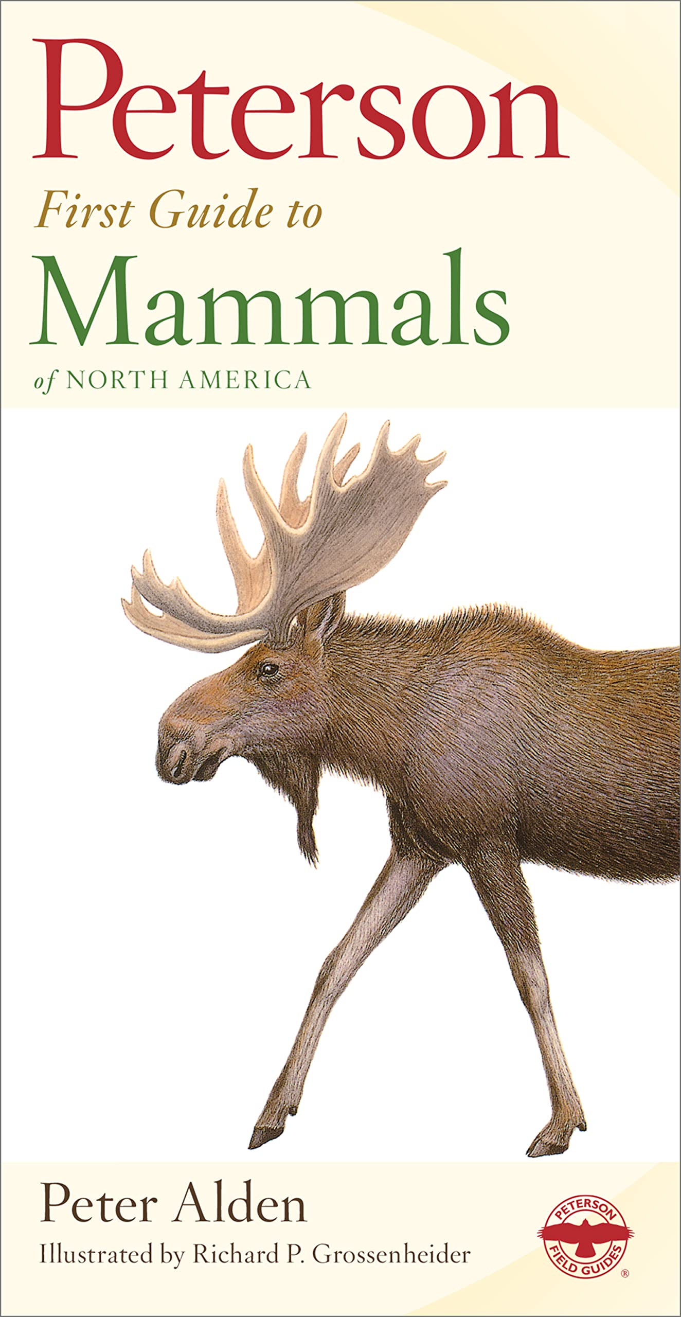 Peterson First Guide to Mammals of North America book cover