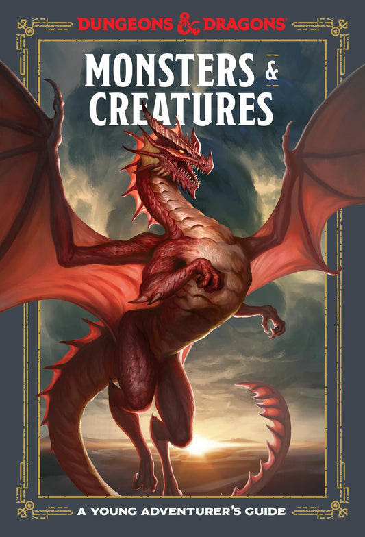 Monsters & Creatures (Dungeons & Dragons): A Young Adventurer's Guide book cover