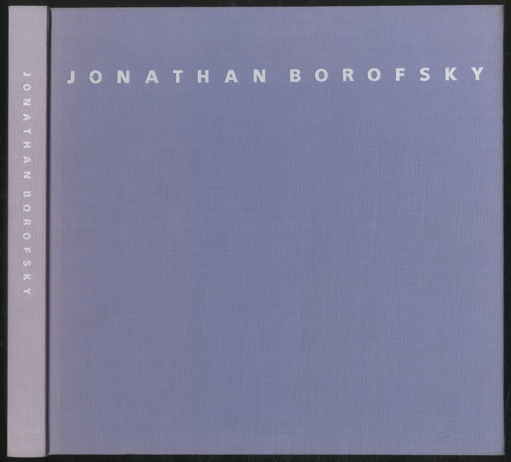 Jonathan Borofsky book cover