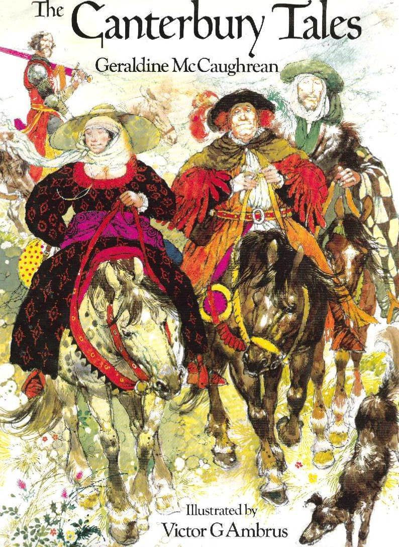 Canterbury Tales book cover