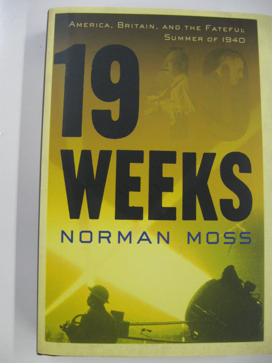 Nineteen Weeks: America, Britain, and the Fateful Summer of 1940