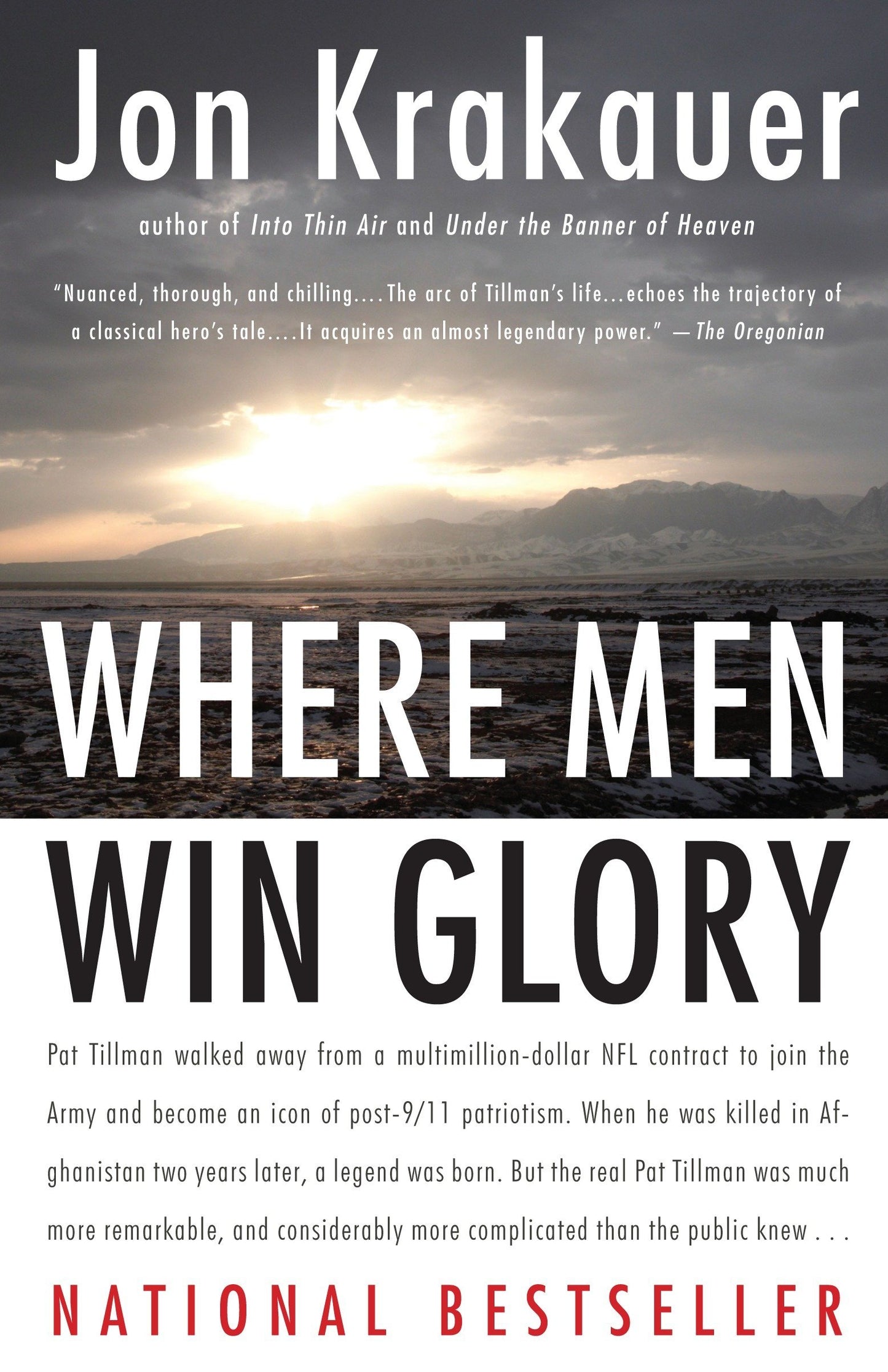 Where Men Win Glory: The Odyssey of Pat Tillman