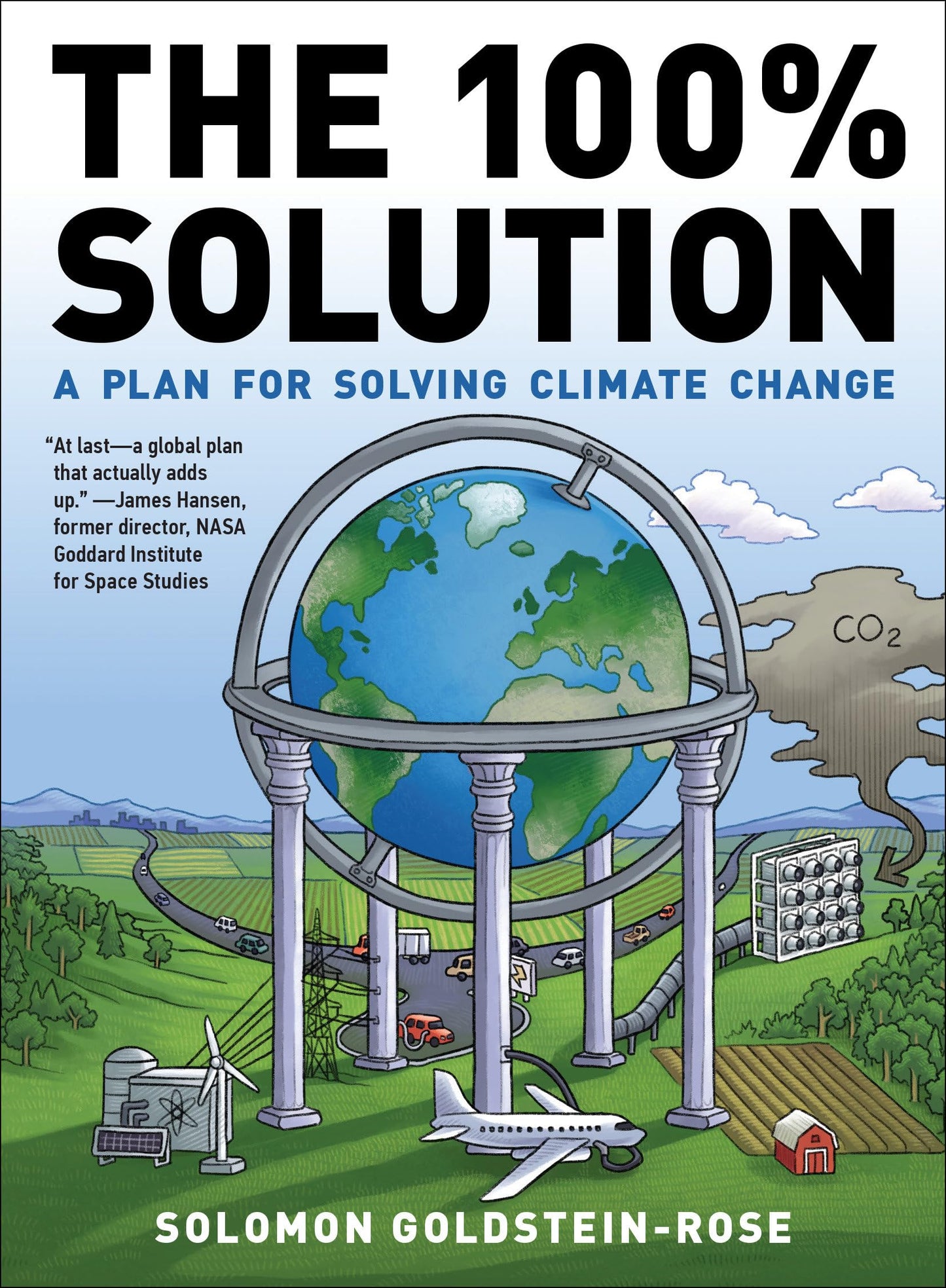 100% Solution: A Plan for Solving Climate Change book cover
