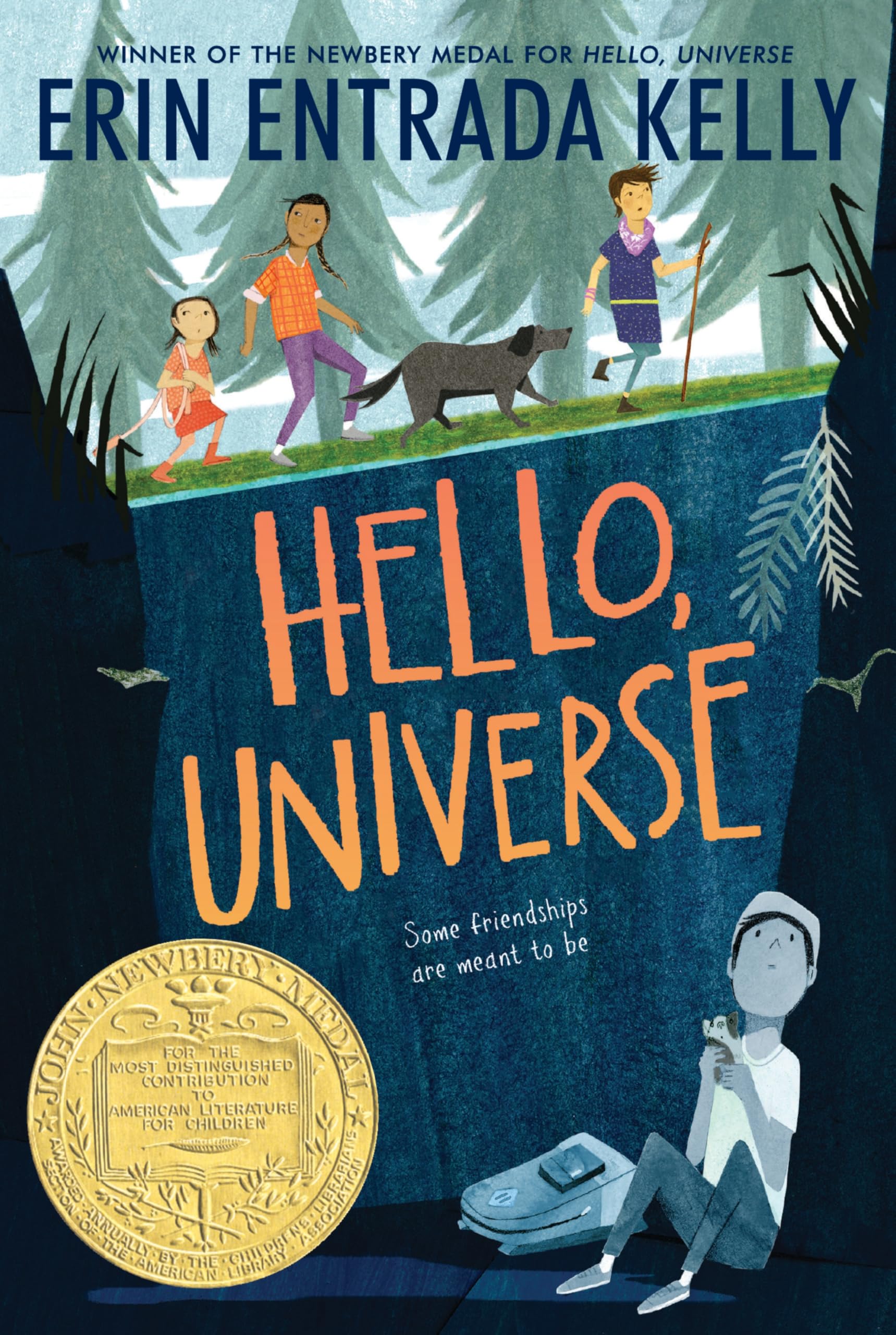Hello, Universe: A Newbery Award Winner book cover