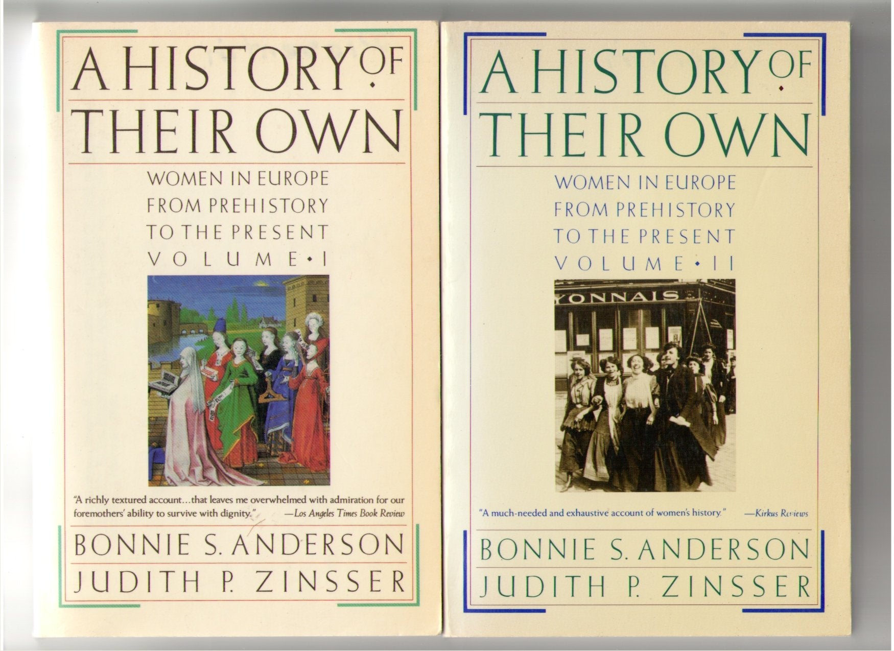 History of Their Own: Women in Europe from Prehistory to the Present book cover