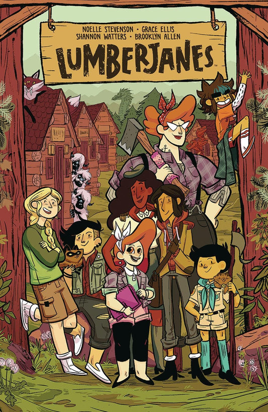 Lumberjanes Vol. 9 book cover