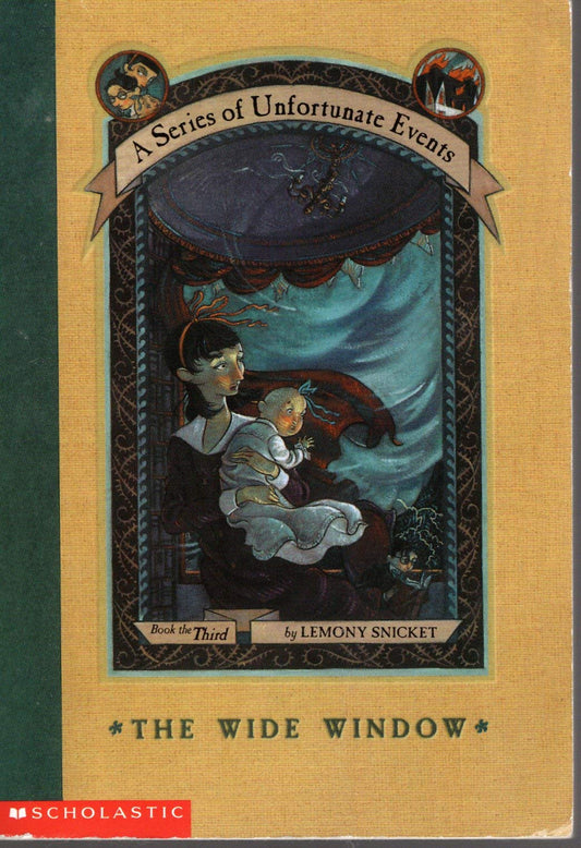 The Wide Window book cover