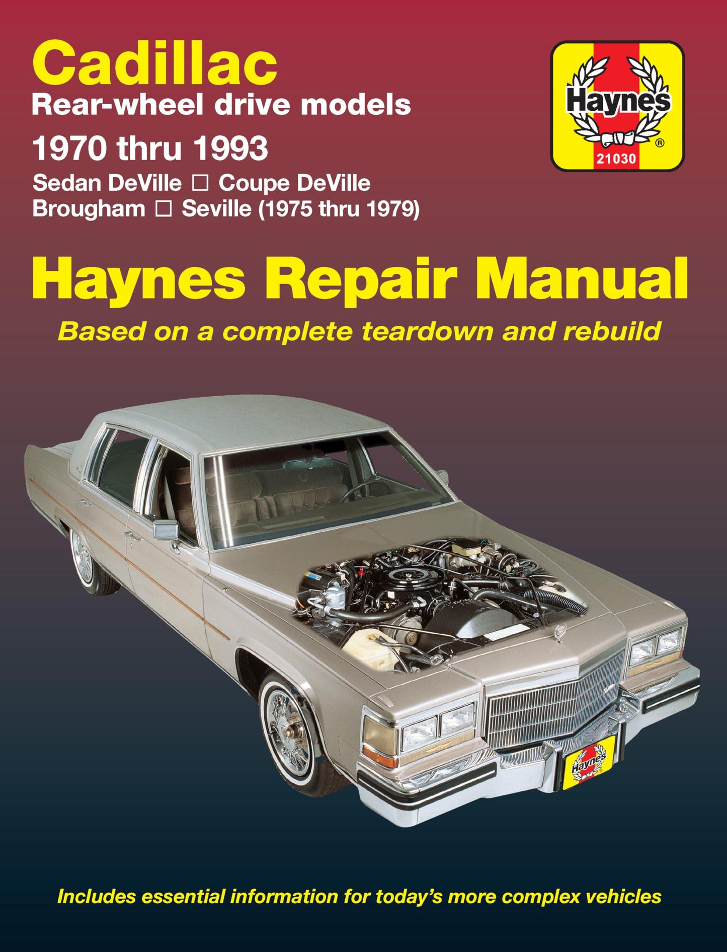 Cadillac Rear Wheel Drive 1970-93 (Revised) book cover