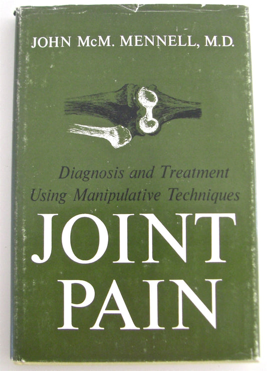 Joint Pain: Diagnosis & Treatment Using Manipulative Techniques book cover