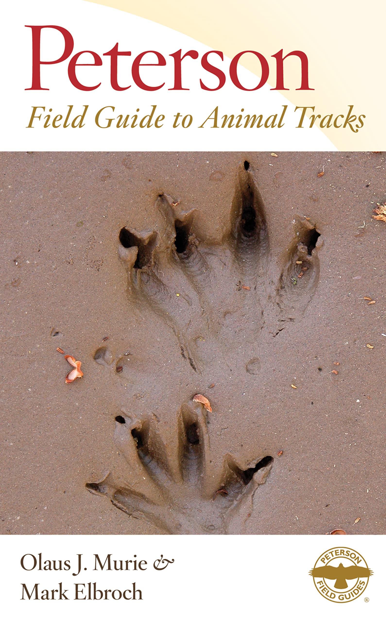 Peterson Field Guide to Animal Tracks book cover