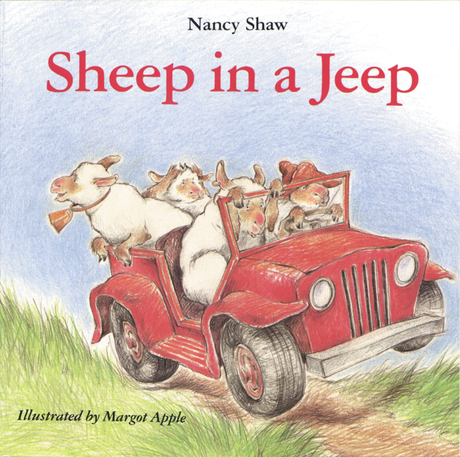Sheep in a Jeep book cover