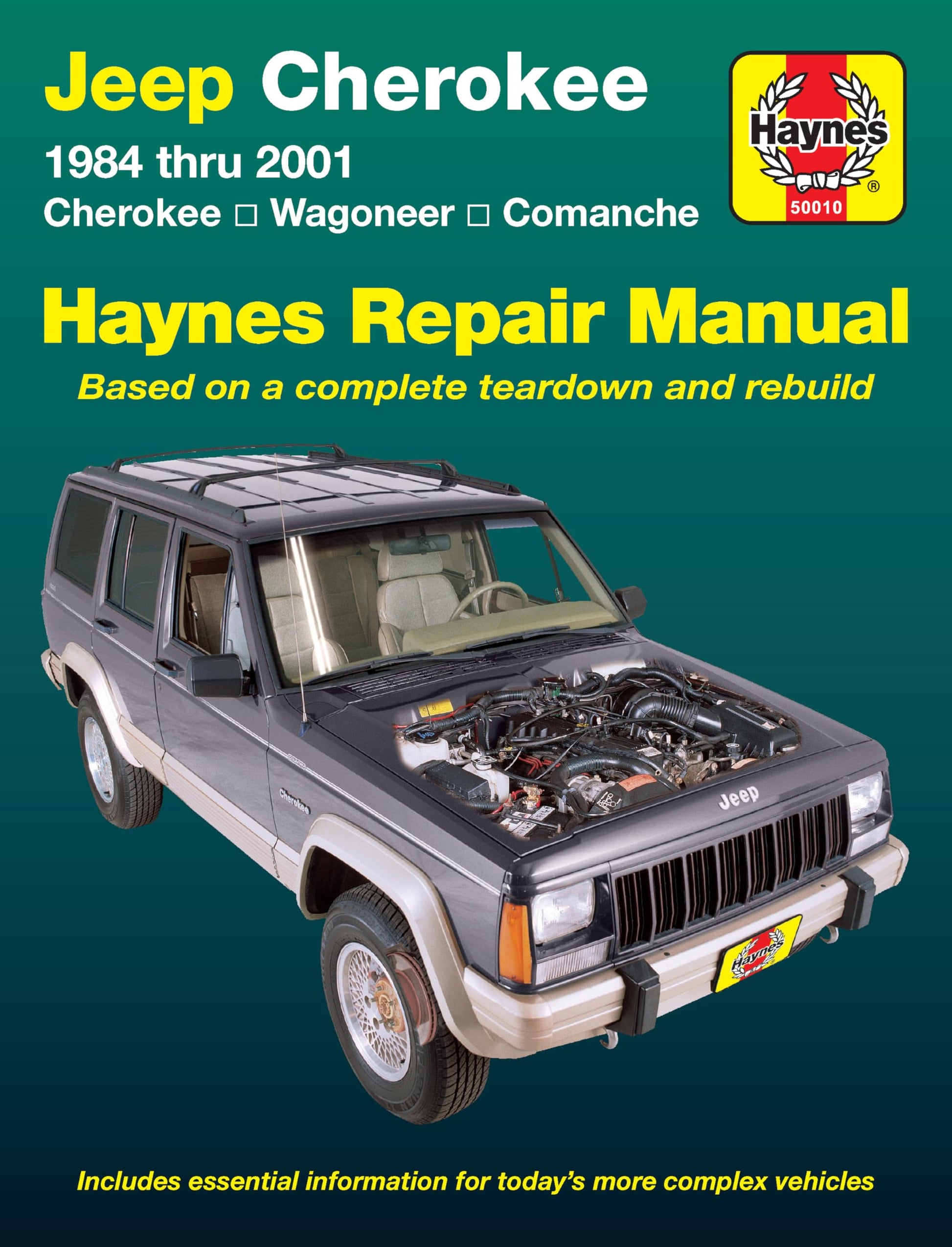 Jeep Cherokee, Wagoneer & Comanche 1984-01 (Revised) book cover
