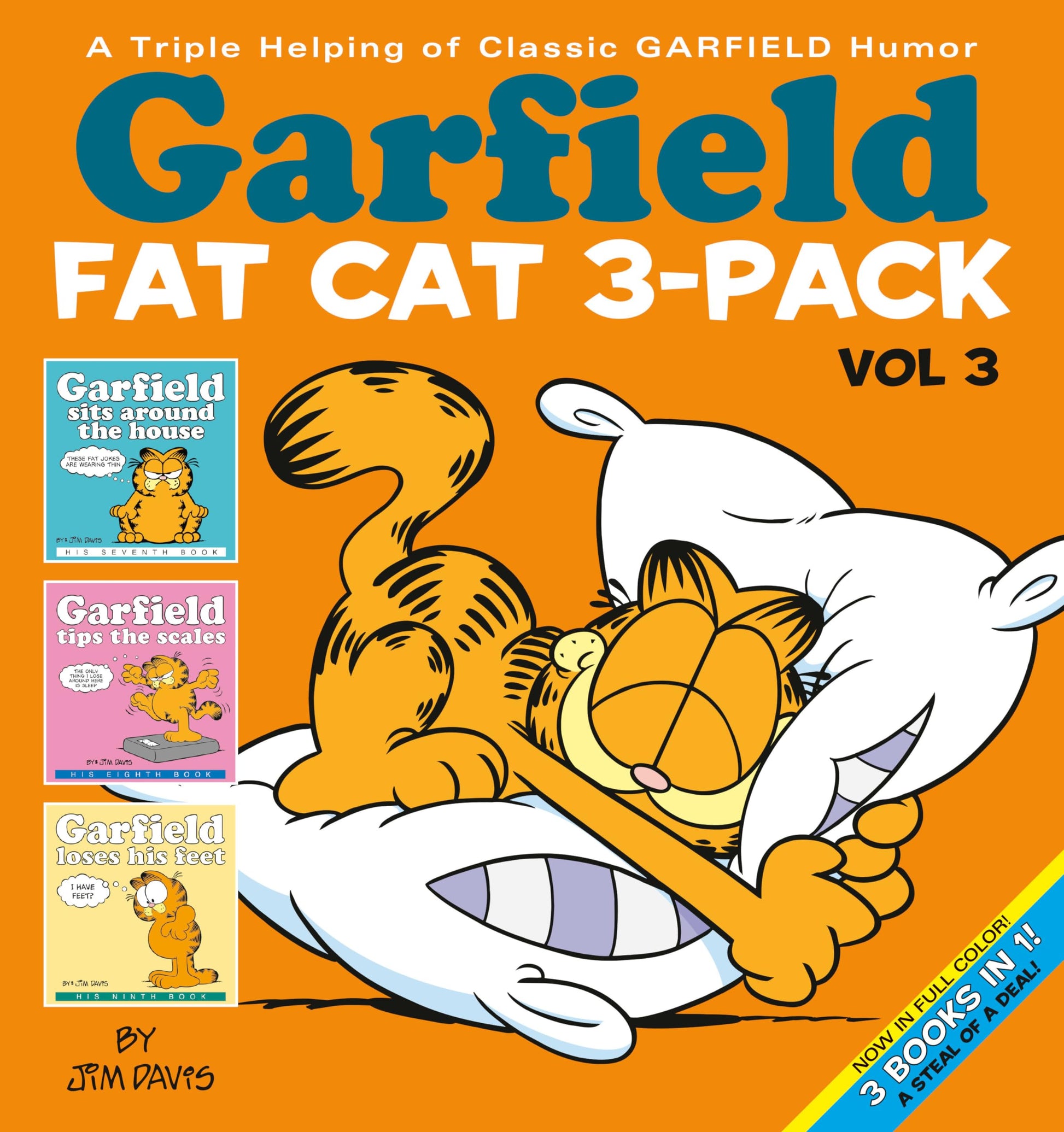 Garfield Fat Cat 3-Pack #3: A Triple Helping of Classic Garfield Humor Vol 3 book cover