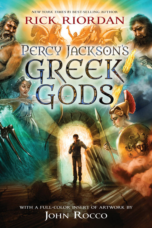 Percy Jackson's Greek Gods book cover