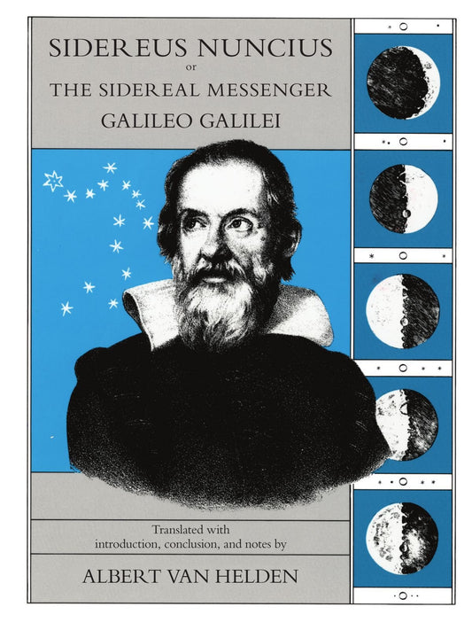 Sidereus Nuncius, or the Sidereal Messenger book cover