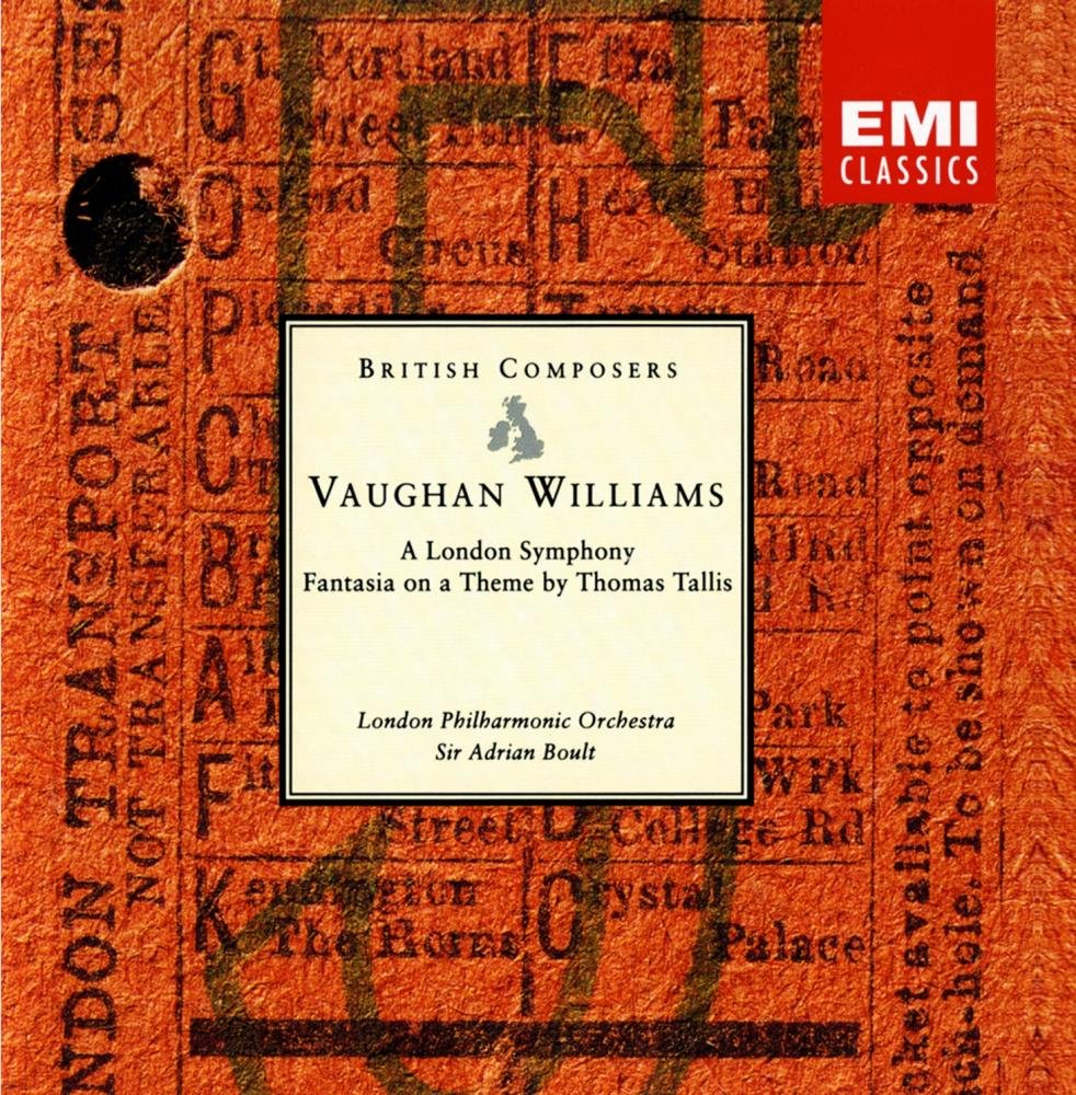 Vaughan Williams: A London Symphony, etc / Boult, London PO book cover