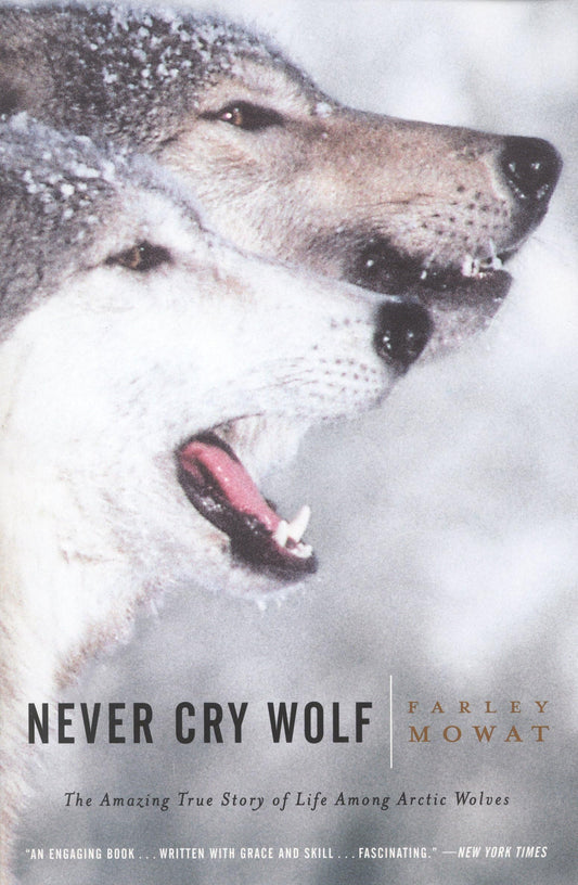 Never Cry Wolf book cover