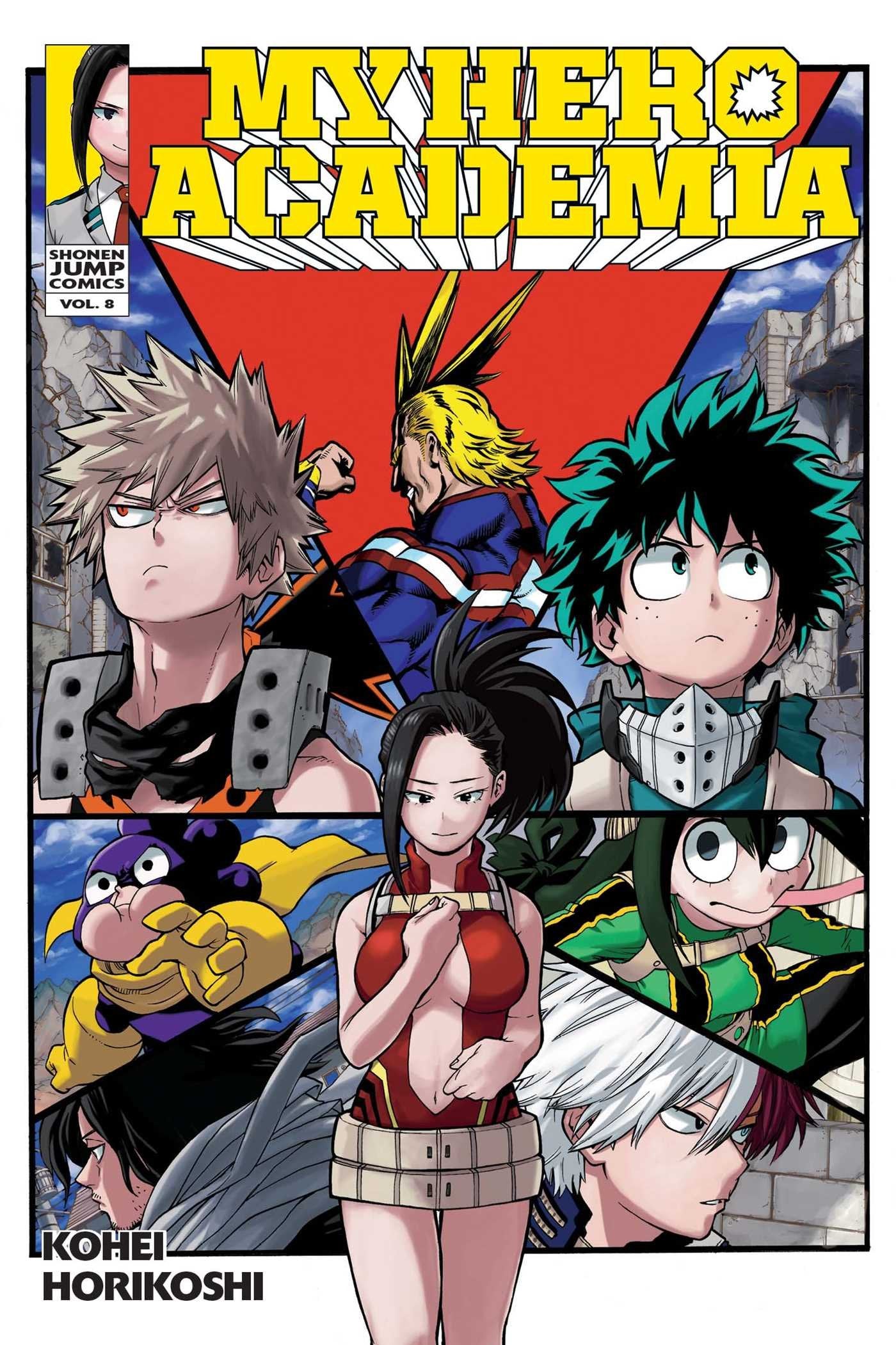 My Hero Academia, Vol. 8, 8 book cover