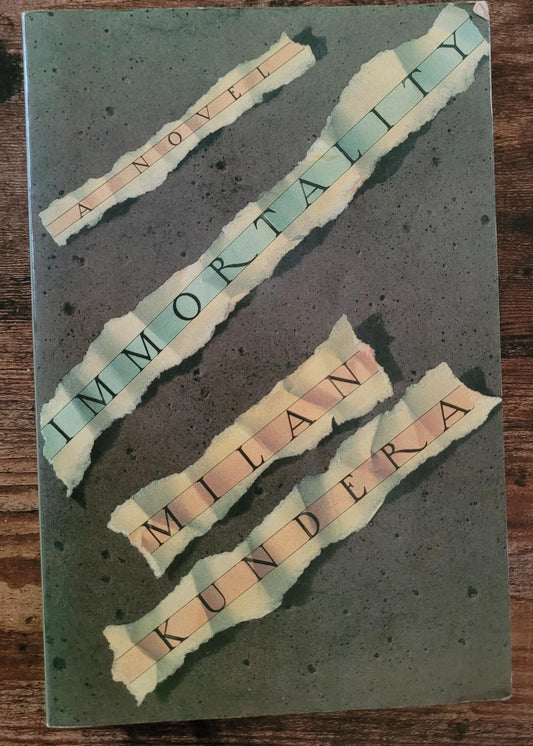 Immortality 1ST Edition American book cover