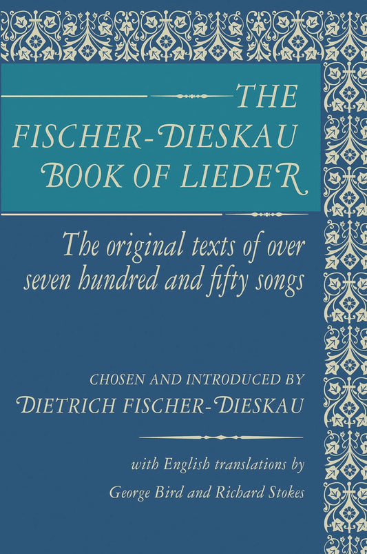 Fischer-Dieskau Book of Lieder book cover