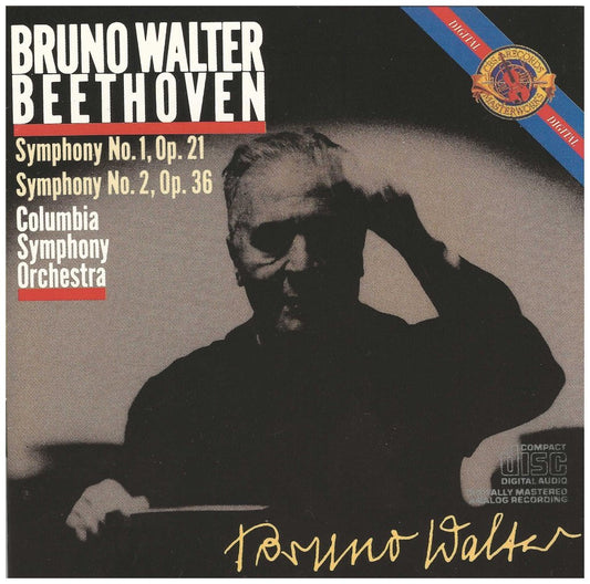 Bruno Walter: Beethoven Symphony No. 1, Op. 21 / Symphony No. 2, Op. 36 book cover
