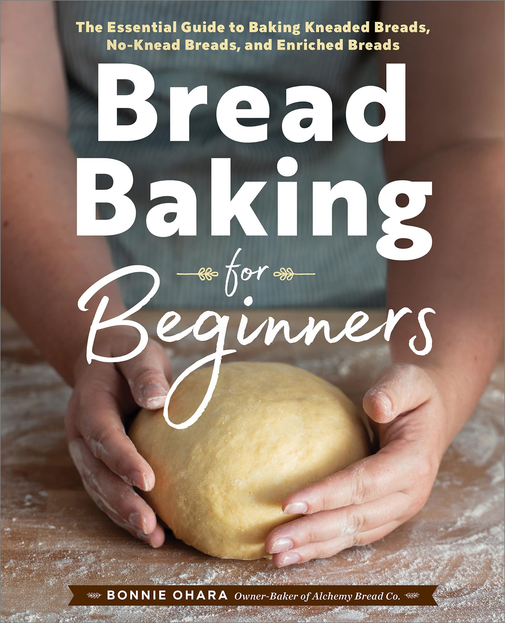 Bread Baking for Beginners: The Essential Guide to Baking Kneaded Breads, No-Knead Breads, and Enriched Breads book cover
