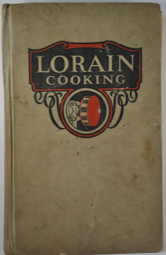 Lorain Cooking book cover