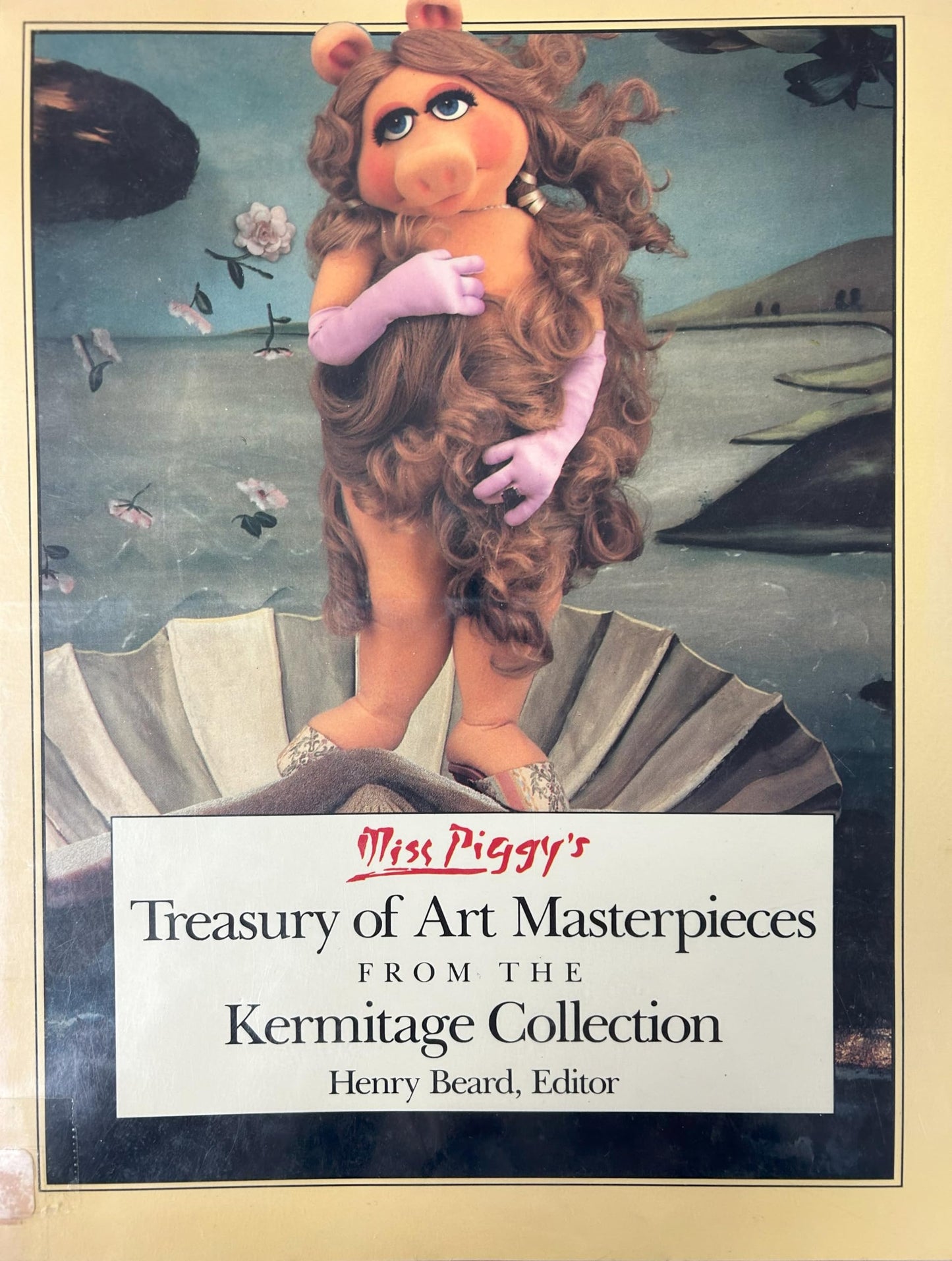 Miss Piggy's Treasury of Art Masterpieces from the Kermitage Collection book cover