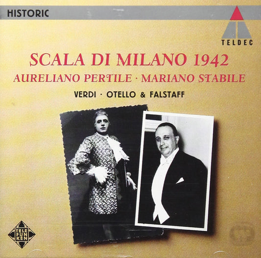 Scala Di Milano 1942 : Otello & Falstaff Scenes (Teldec) book cover