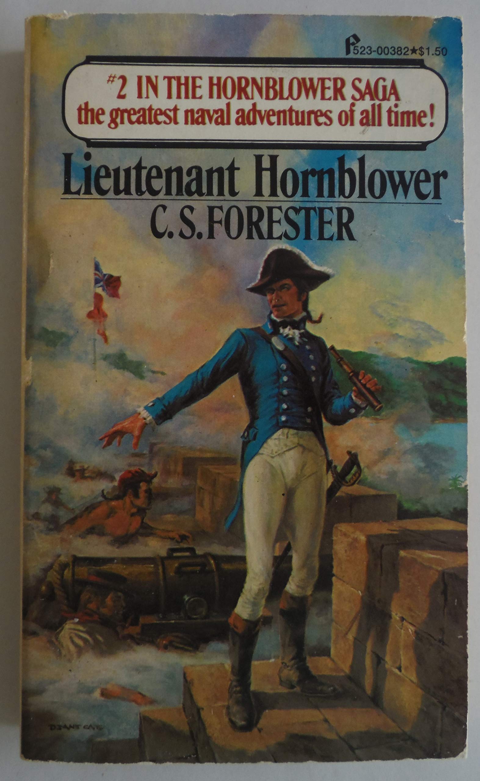 Lieutenant Hornblower book cover