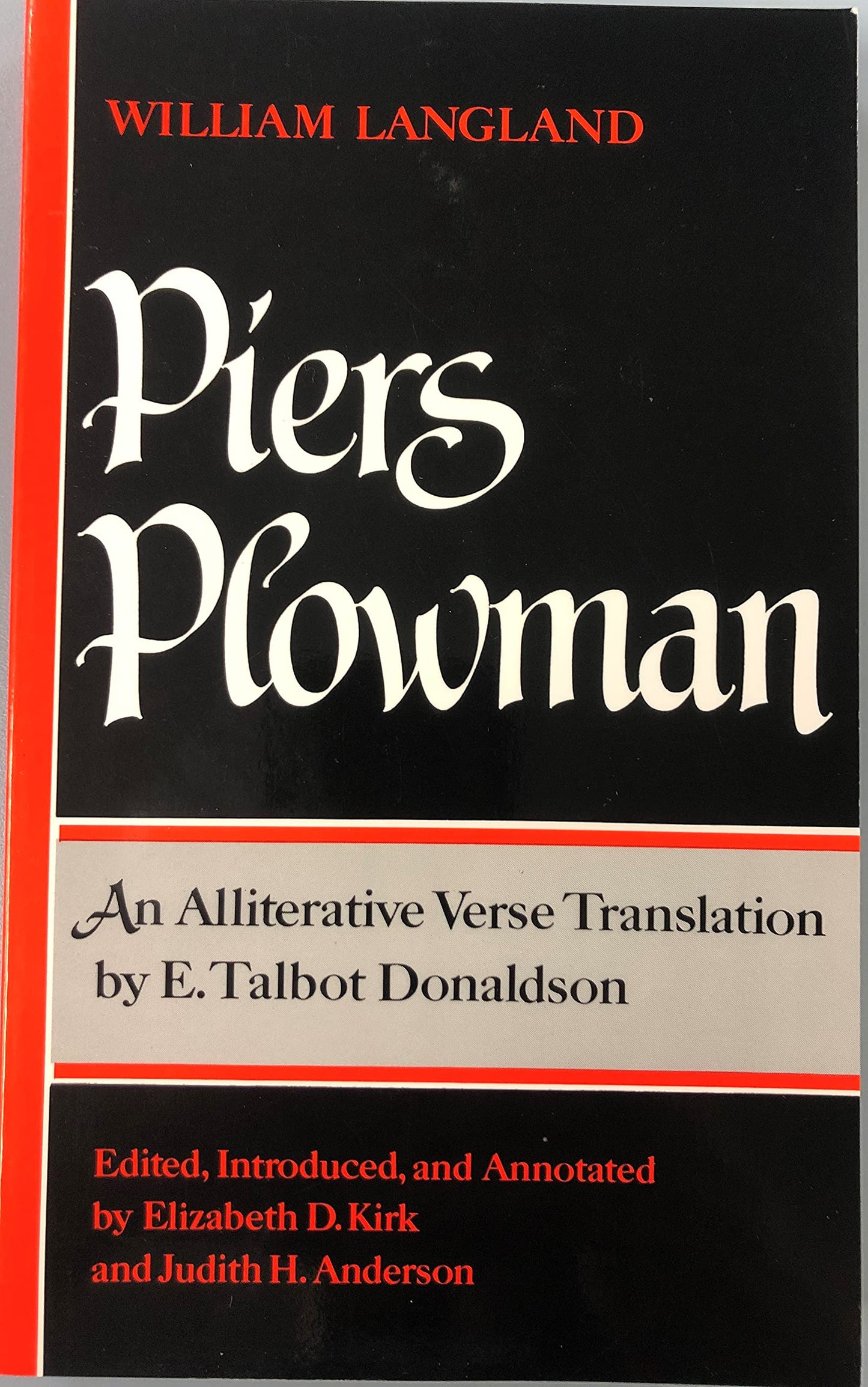 Piers Plowman: An Alliterative Verse Translation