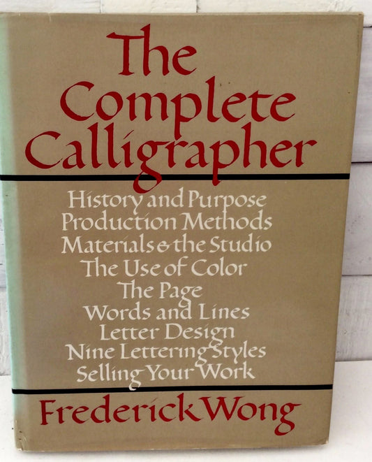 Complete Calligrapher book cover