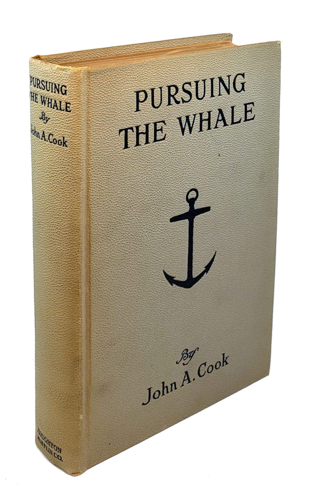 Pursuing the whale;: A quarter-century of whaling in the Arctic, book cover