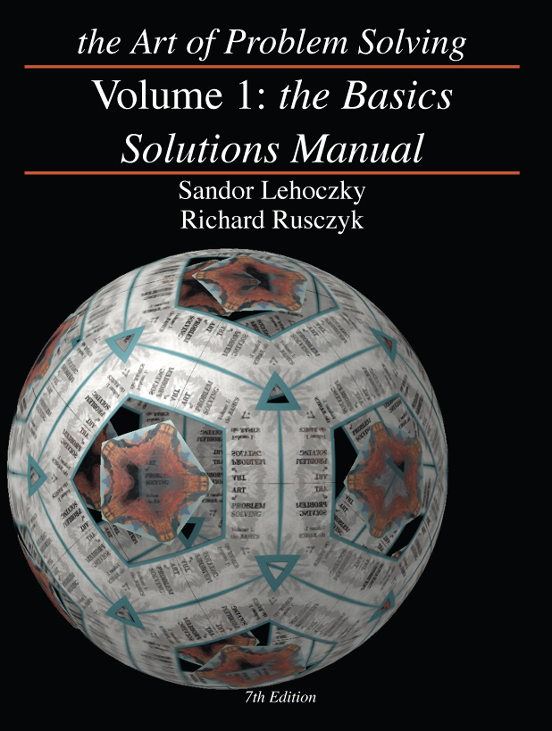 The Art of Problem Solving, Volume 1: The Basics Solutions Manual book cover