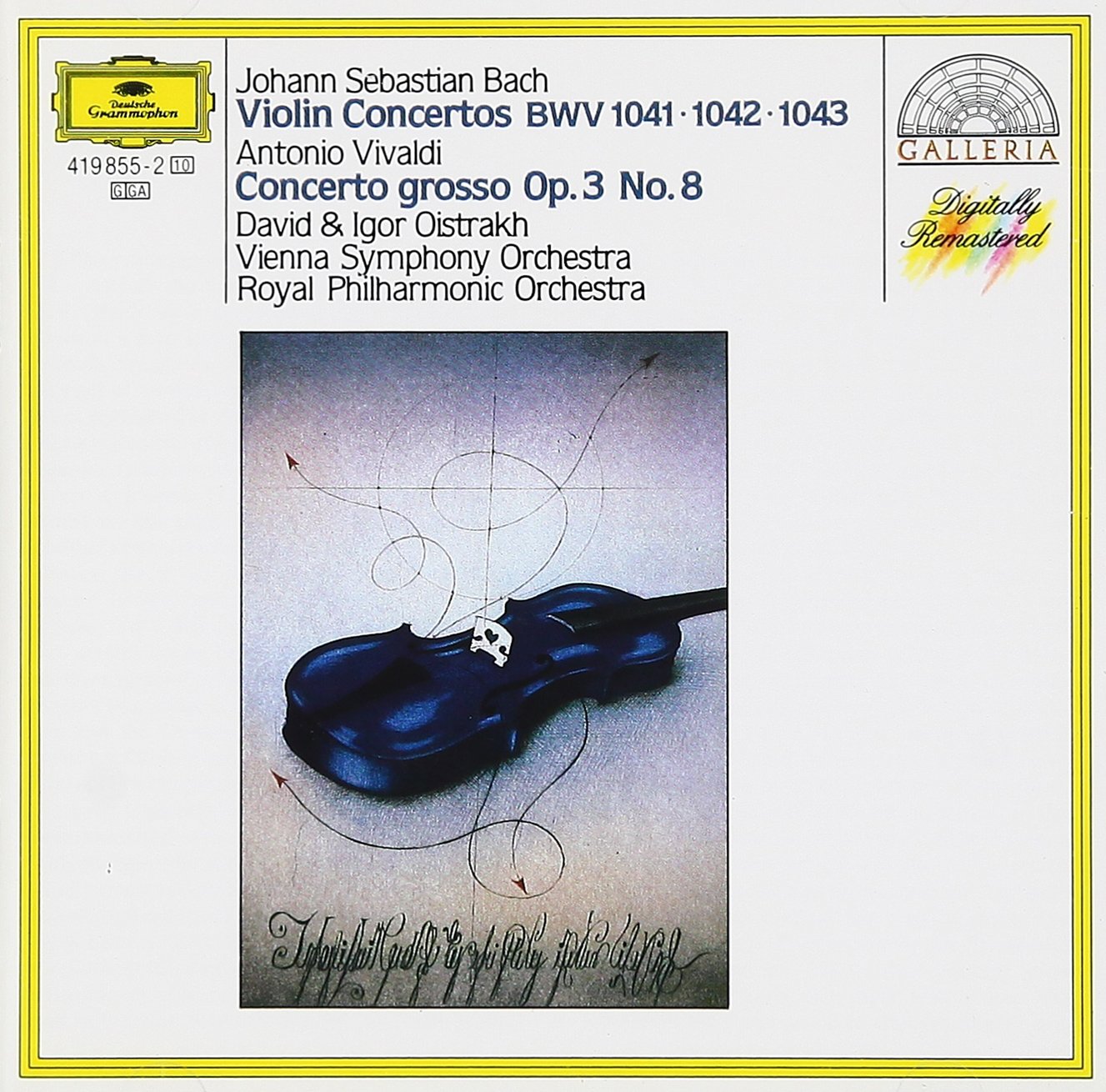 Violin Concertos Bwv 1041-1043