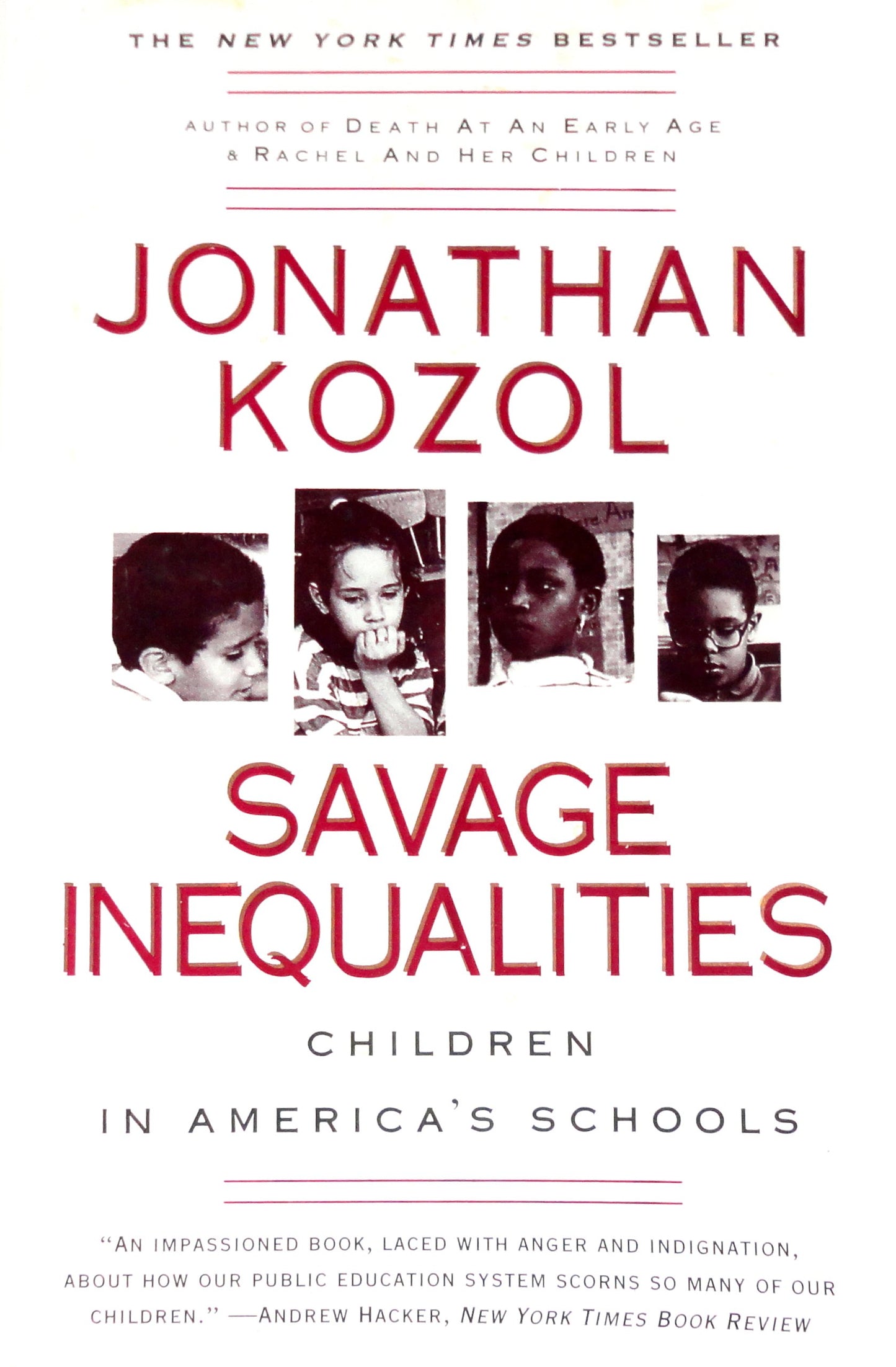 Savage Inequalities: Children in America's Schools book cover