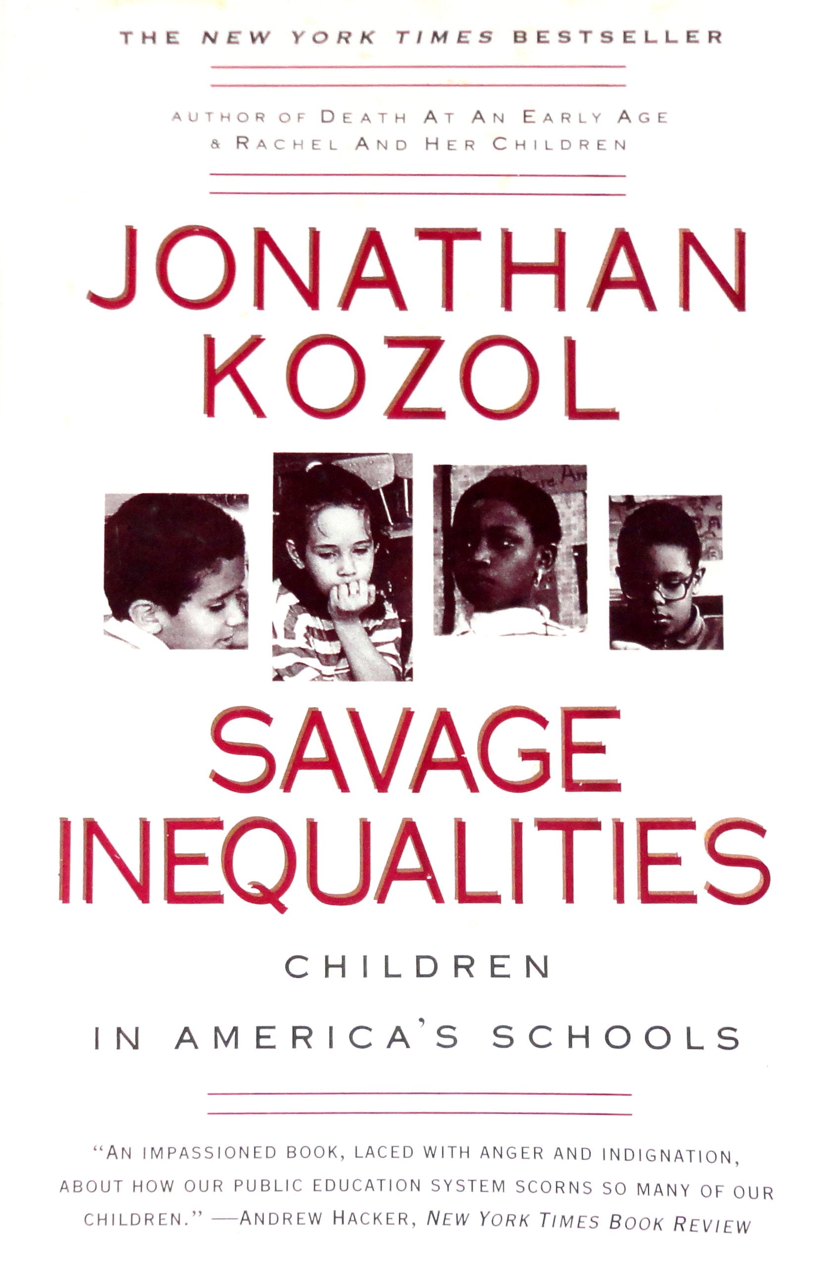 Savage Inequalities: Children in America's Schools book cover
