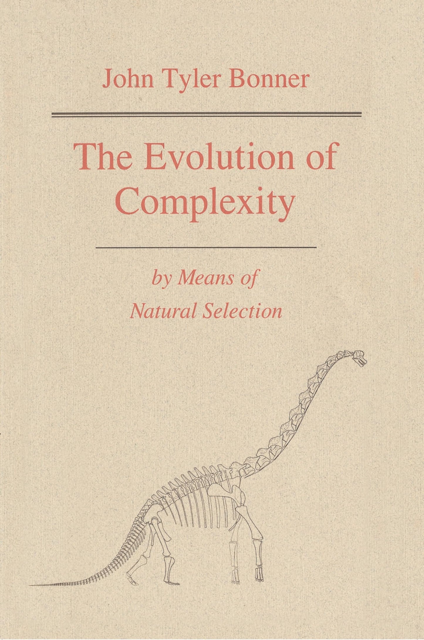 Evolution of Complexity by Means of Natural Selection