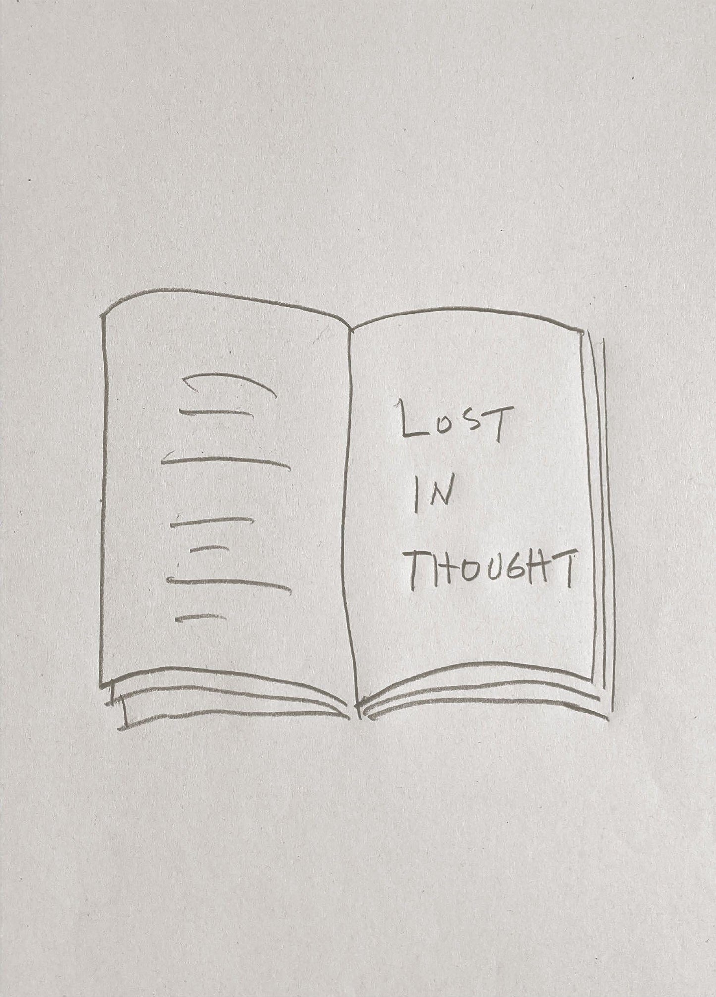 Lost in Thought book cover