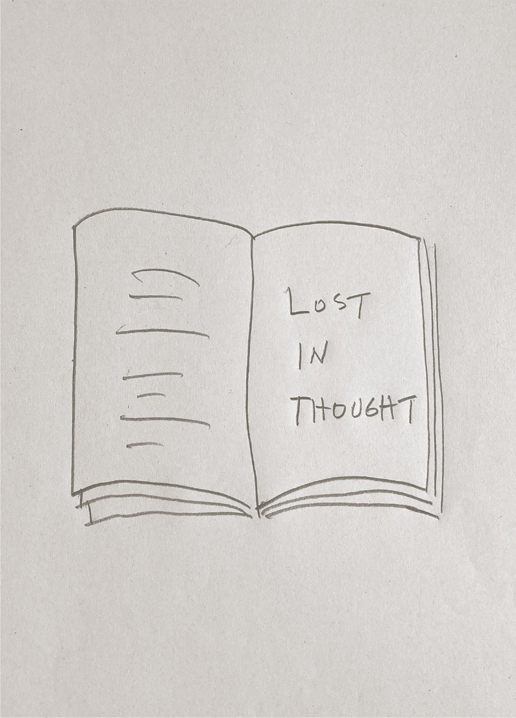 Lost in Thought book cover