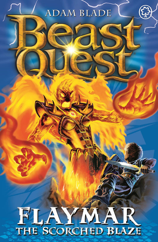 The New Age Series 11: Flaymar the Scorched Blaze (Beast Quest) book cover