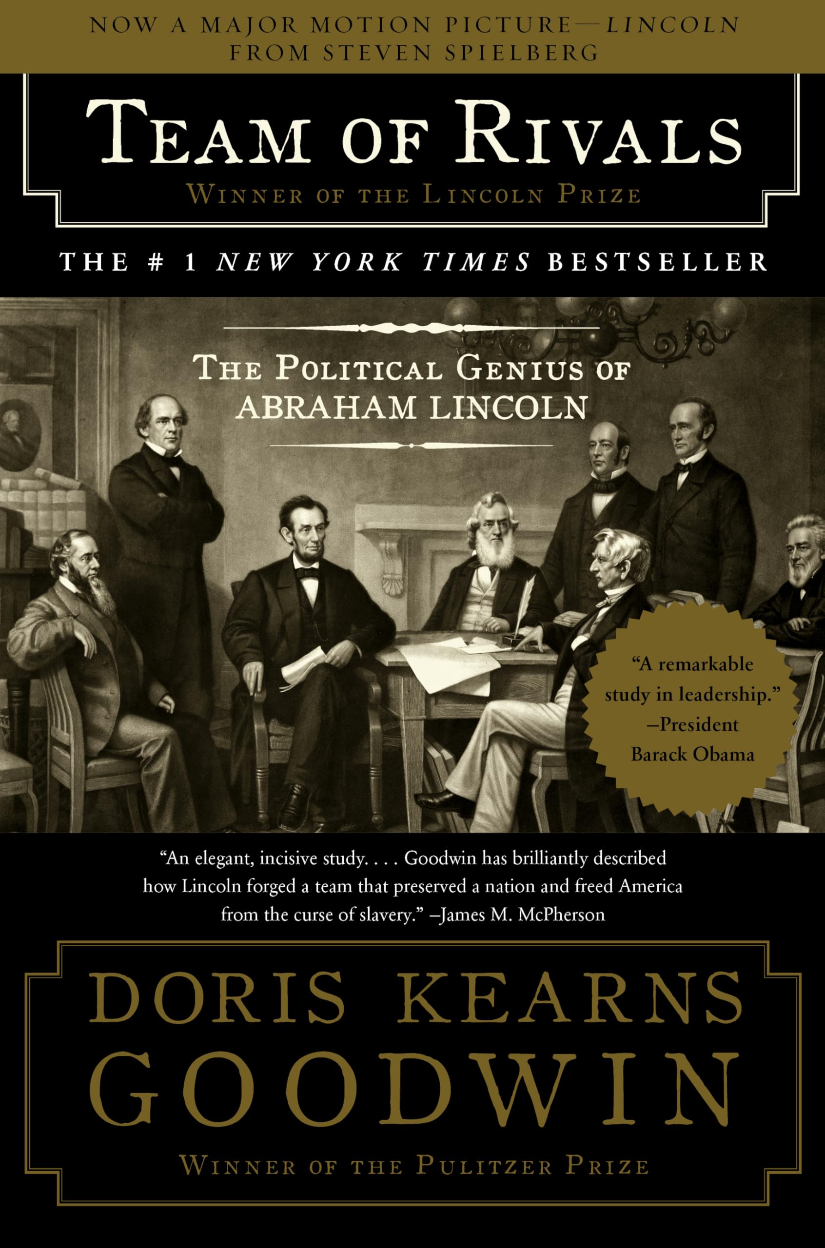 Team of Rivals: The Political Genius of Abraham Lincoln book cover