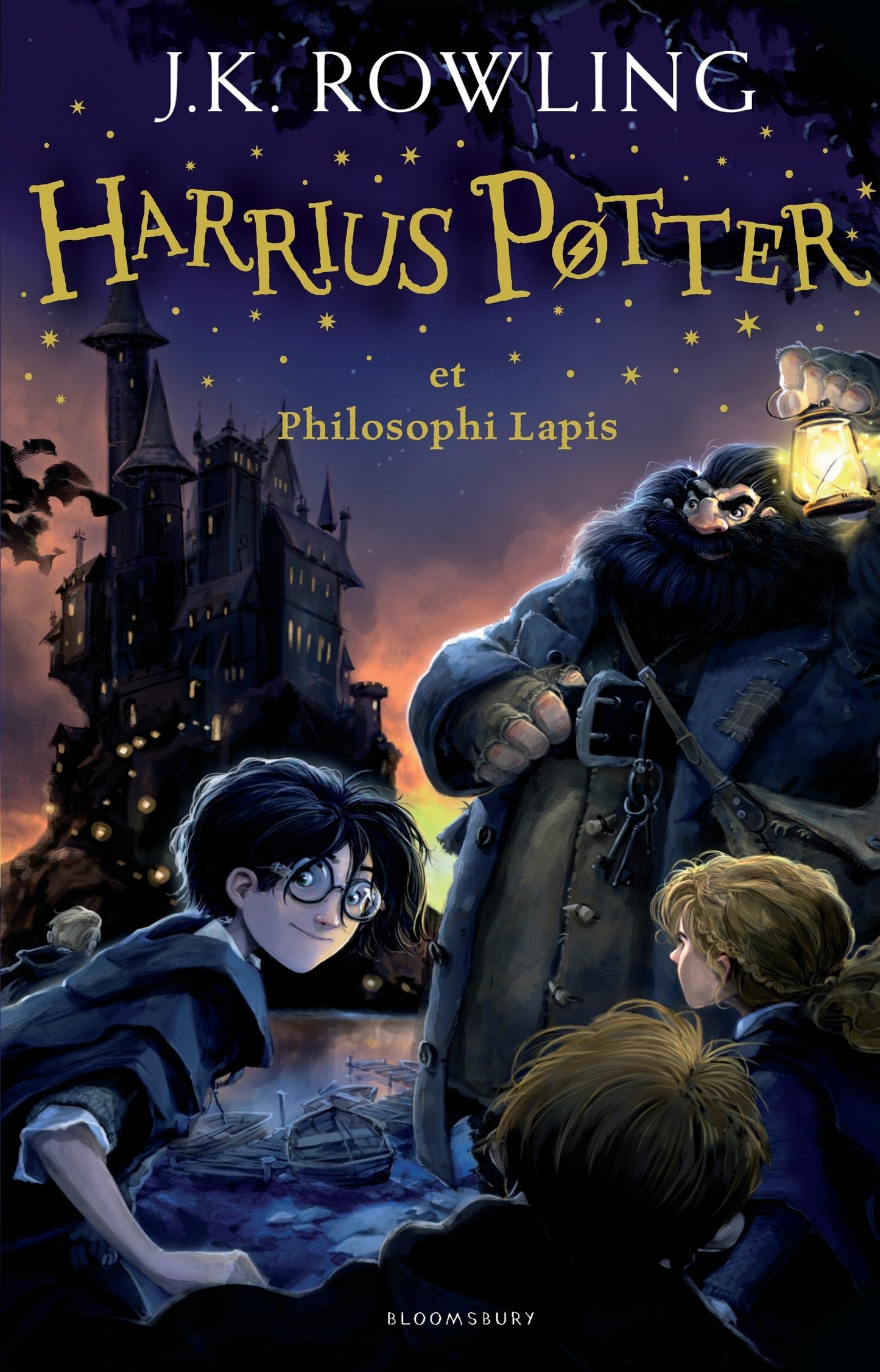 Harrius Potter Et Philosophi Lapis: (Harry Potter and the Philosopher's Stone) book cover