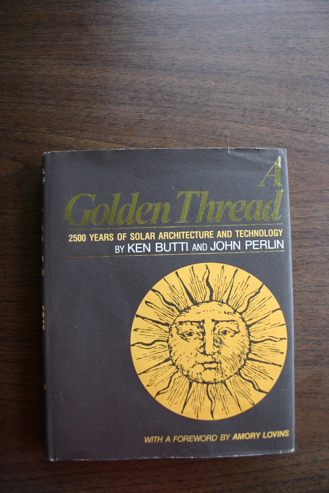 Golden Thread: 2500 Years of Solar Architecture and Technology book cover