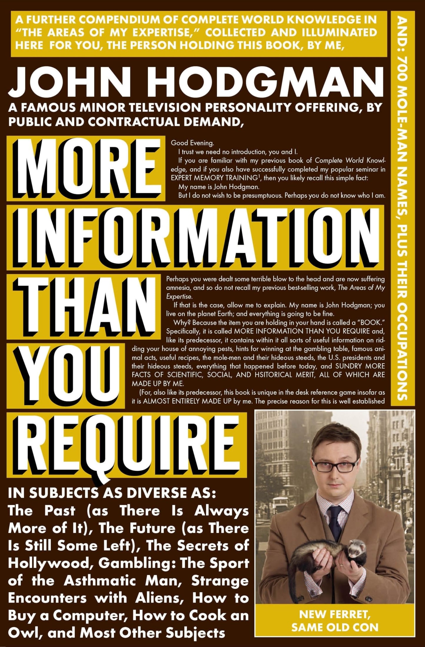 More Information Than You Require book cover