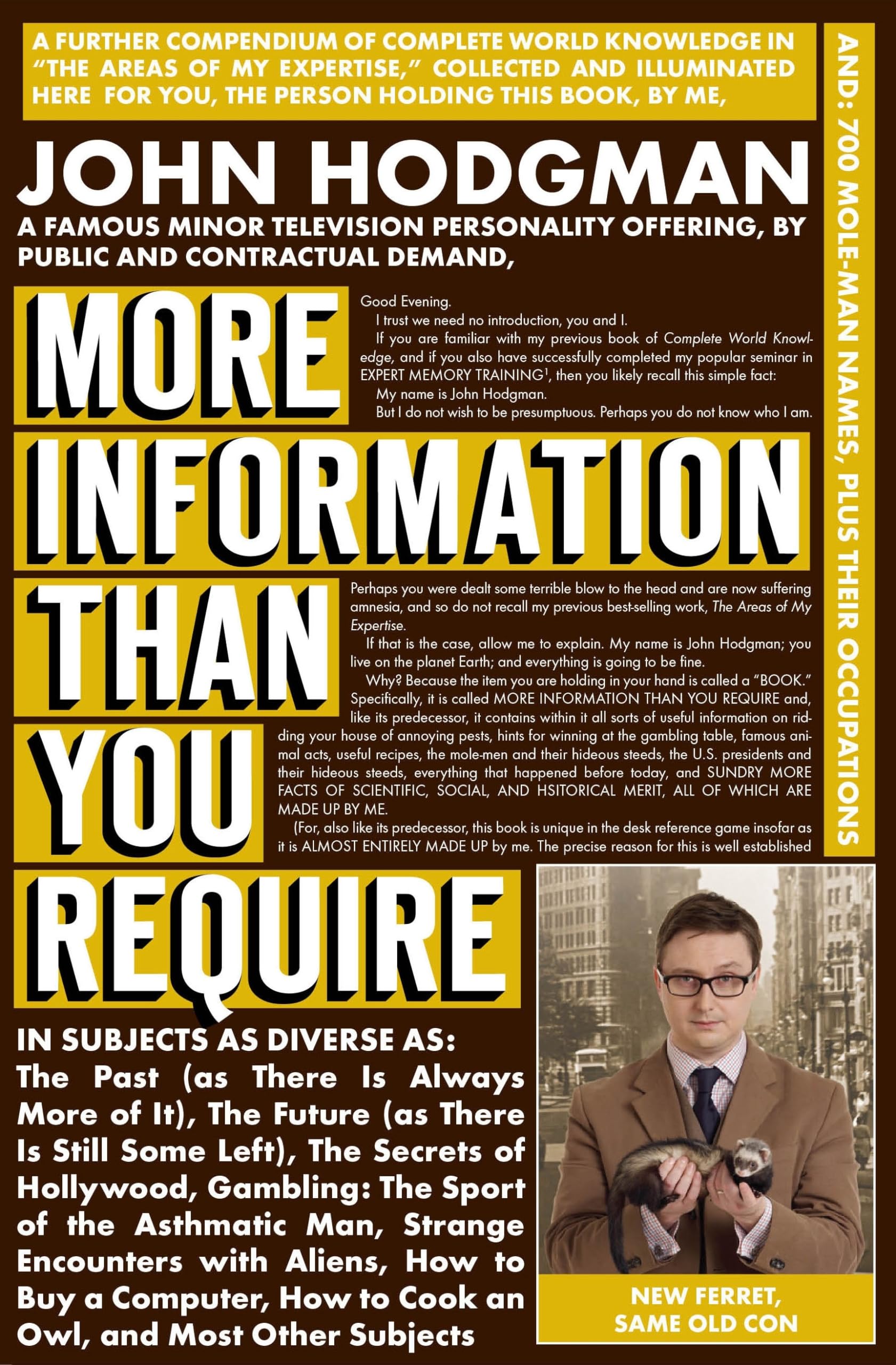 More Information Than You Require book cover
