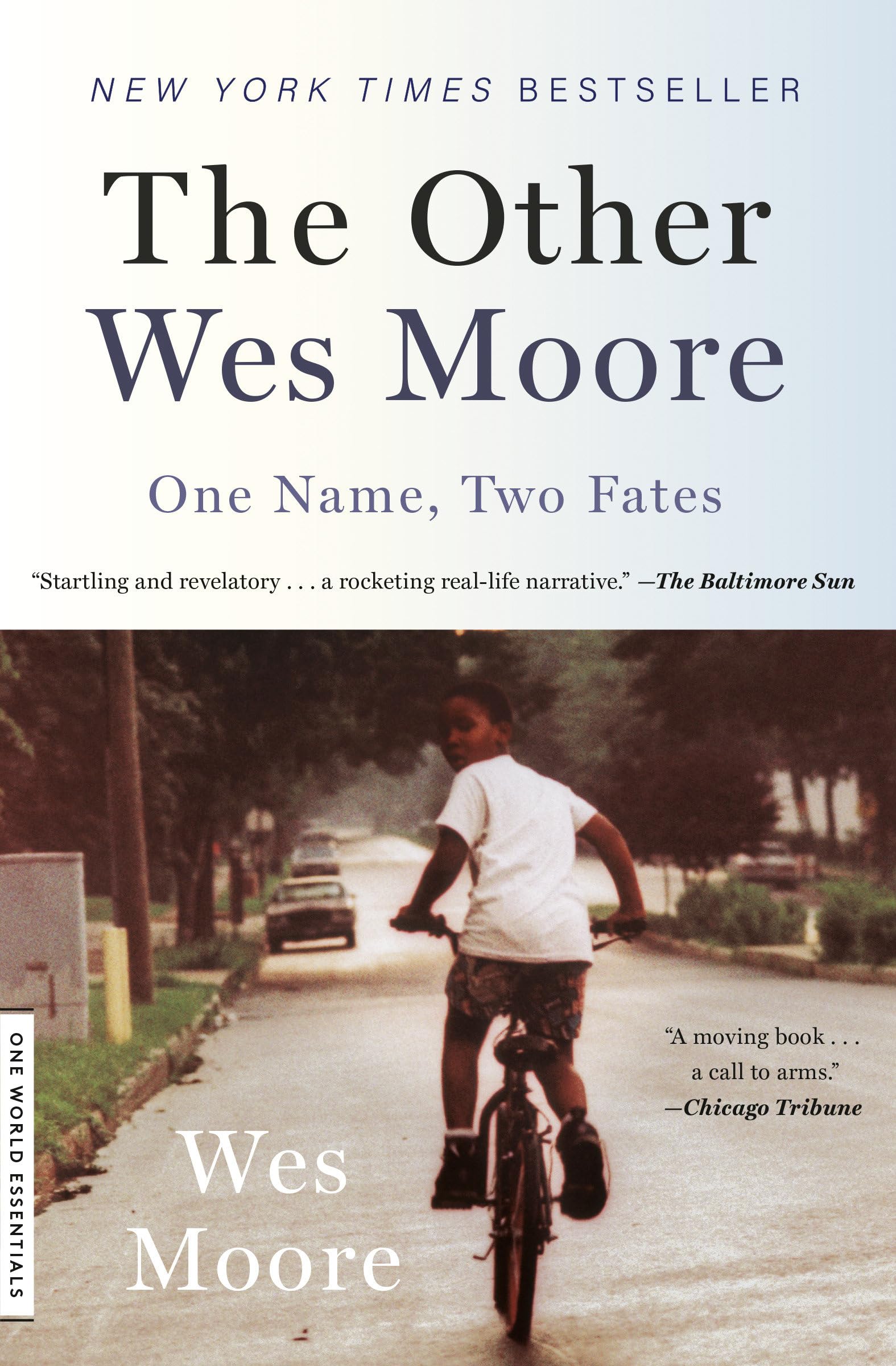 Other Wes Moore: One Name, Two Fates book cover